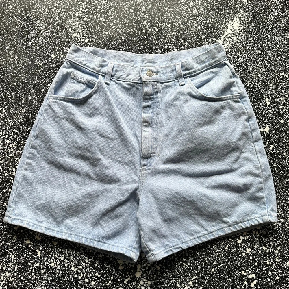 Vintage 80s Lee Acid Washed Jean Shirts Sz 16 Med